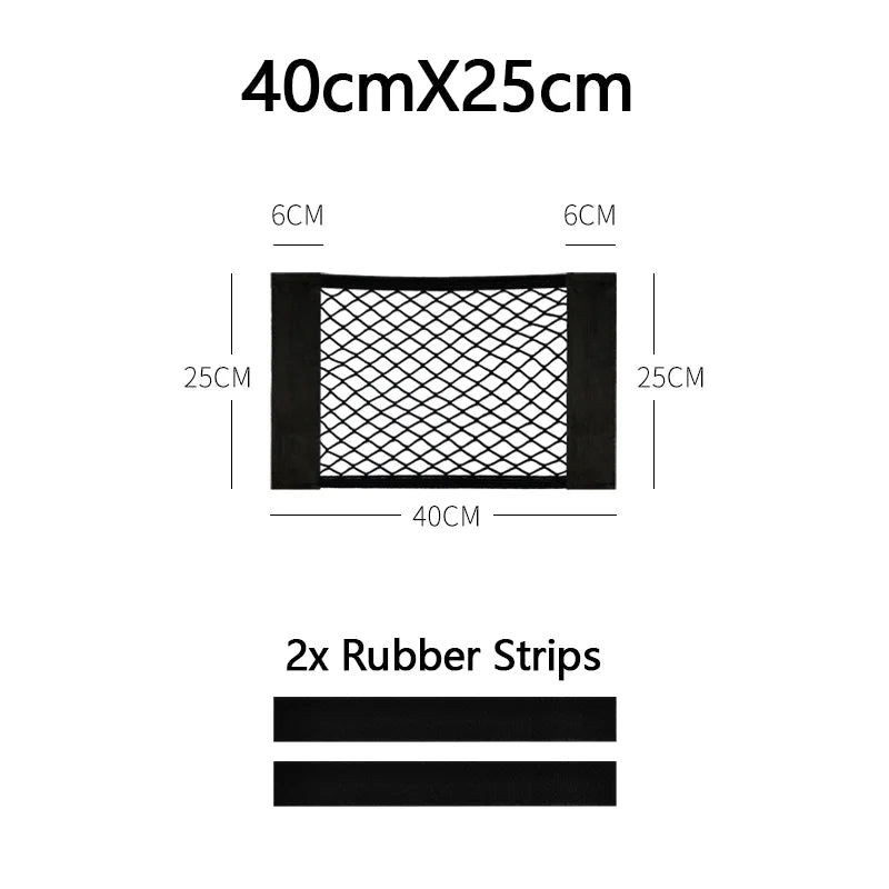 Elastic Car Trunk & Seat Back Storage Net