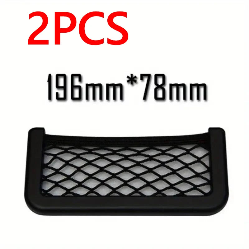 Self-Adhesive Car Storage Net Pockets