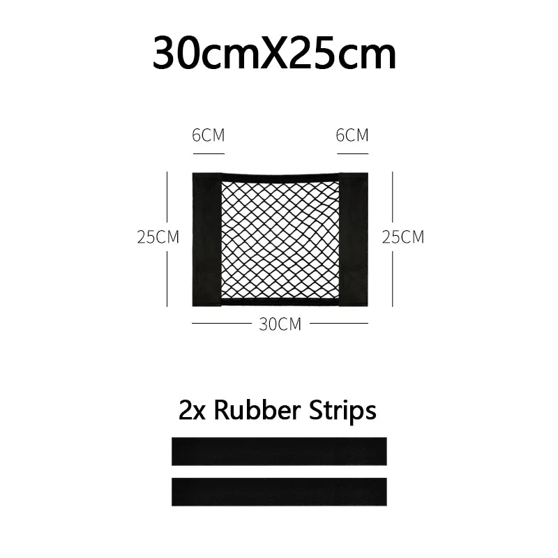 Elastic Car Trunk & Seat Back Storage Net