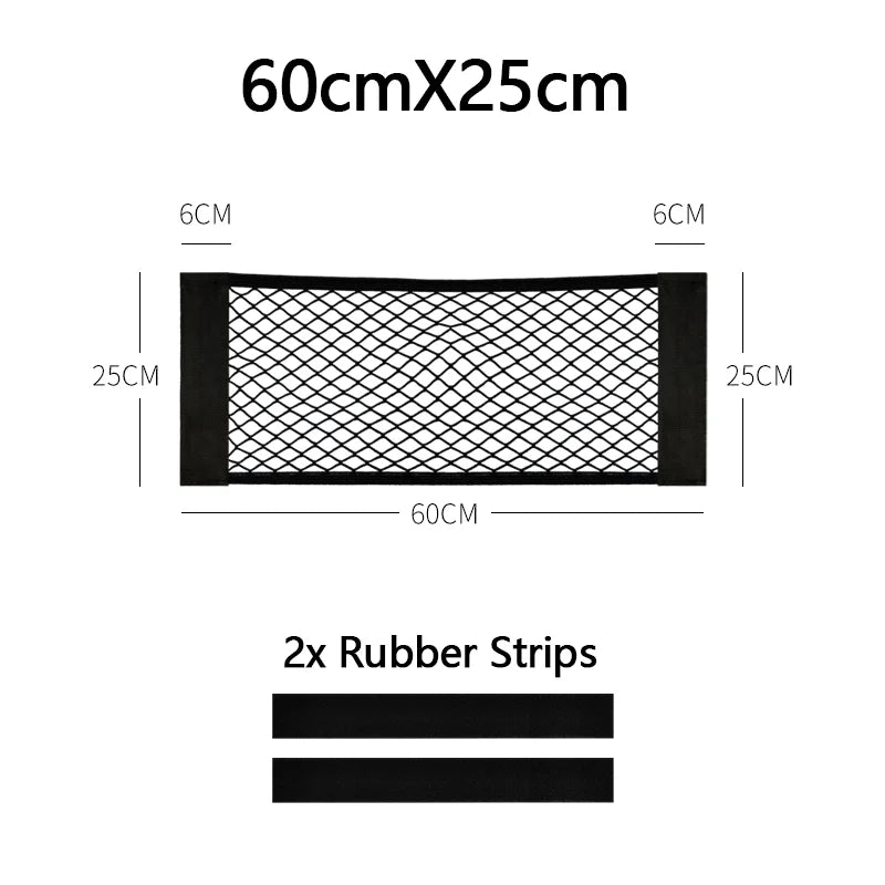 Elastic Car Trunk & Seat Back Storage Net