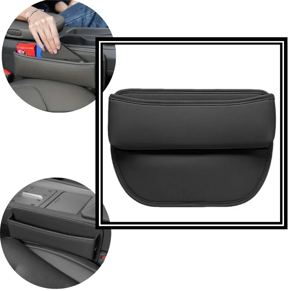 PU Leather Seat Gap Pocket Organizer