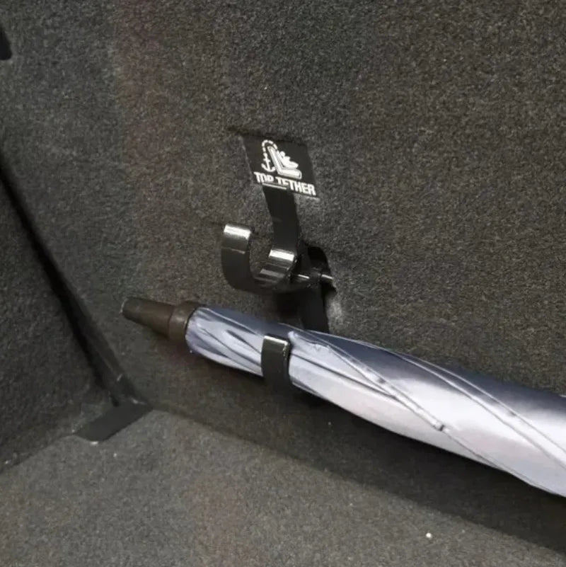 Car Trunk Umbrella & Towel Hooks