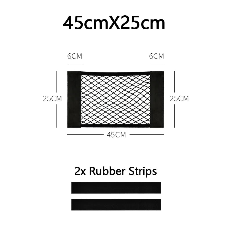 Elastic Car Trunk & Seat Back Storage Net