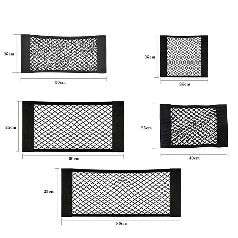 Car Seat Back Mesh Organizer Pocket