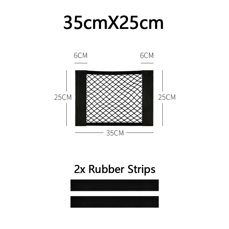 Elastic Car Trunk & Seat Back Storage Net