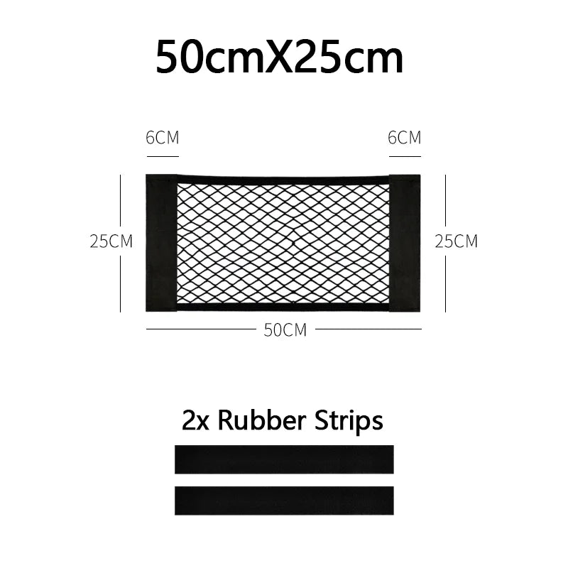 Elastic Car Trunk & Seat Back Storage Net