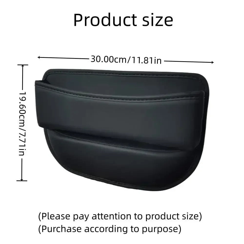 PU Leather Seat Gap Pocket Organizer