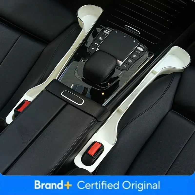 Seat Gap Organizer with Cup & Phone Holder, 2-Pack