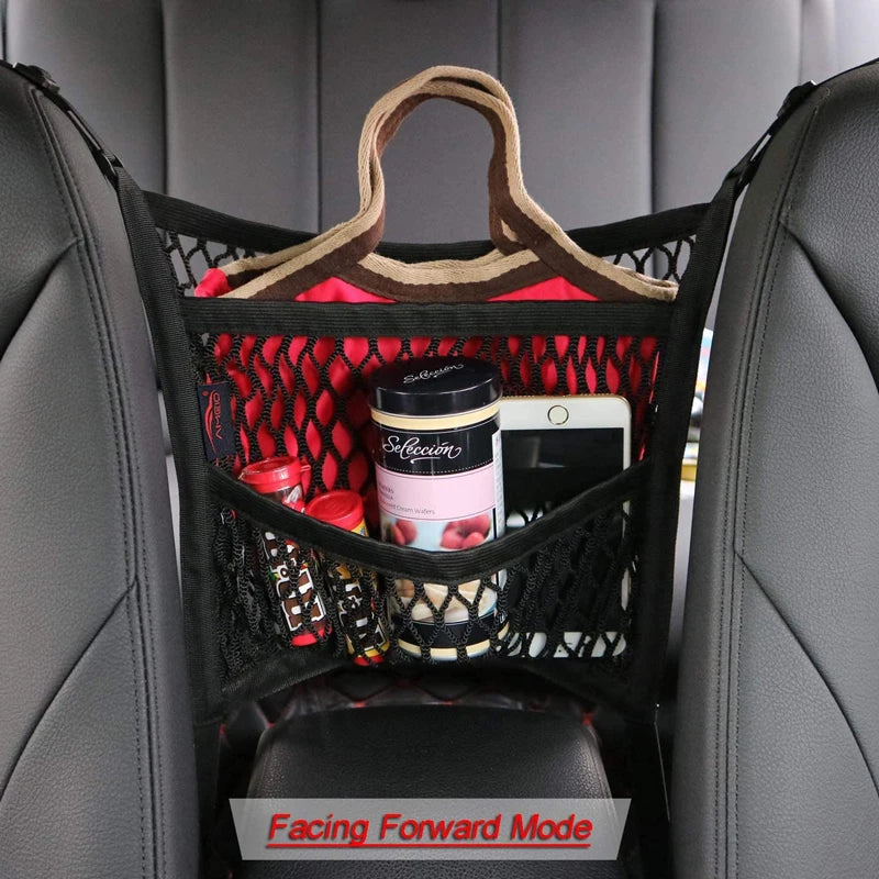 Between-Seat Storage Net & Pet Divider