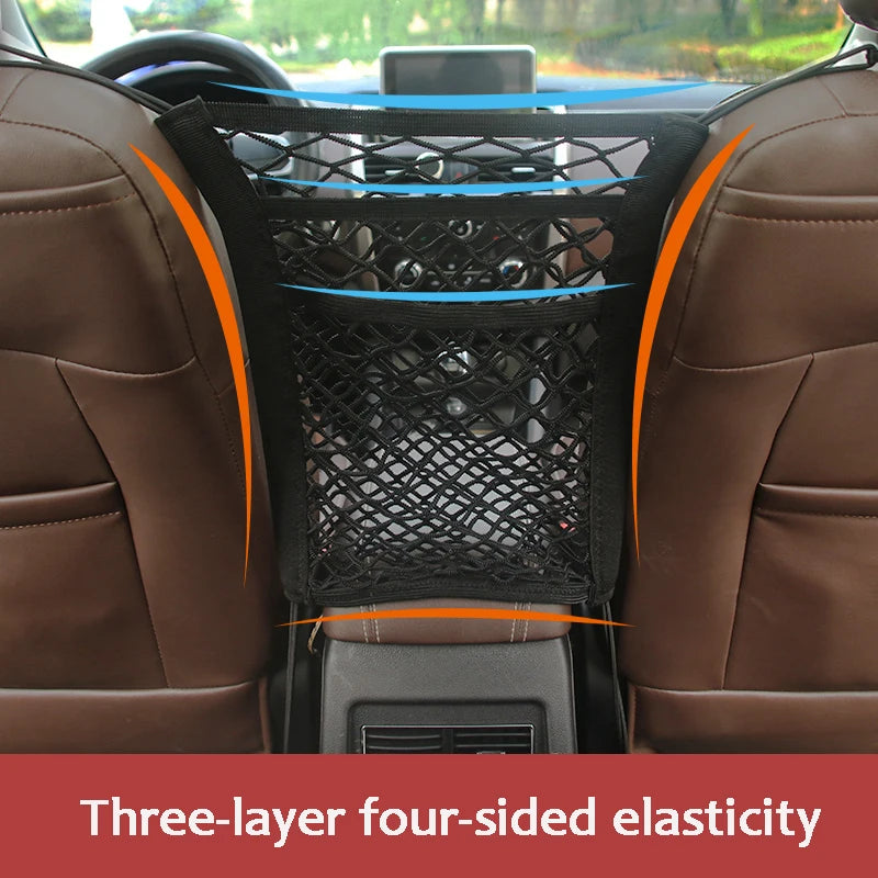 Between-Seat Storage Net & Pet Divider