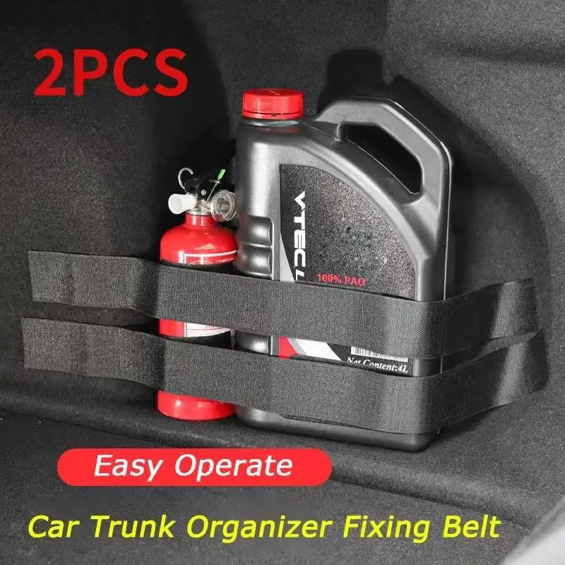 Car Trunk Elastic Fixing Straps