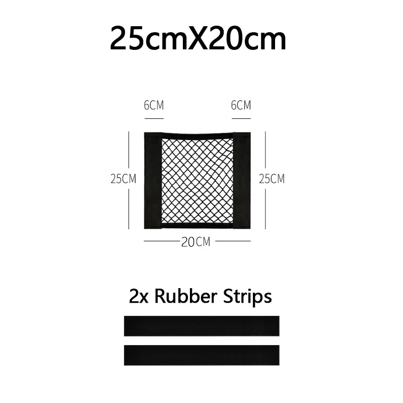 Elastic Car Trunk & Seat Back Storage Net